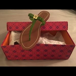 New, authentic, size 5.5 Tory Burch sandals